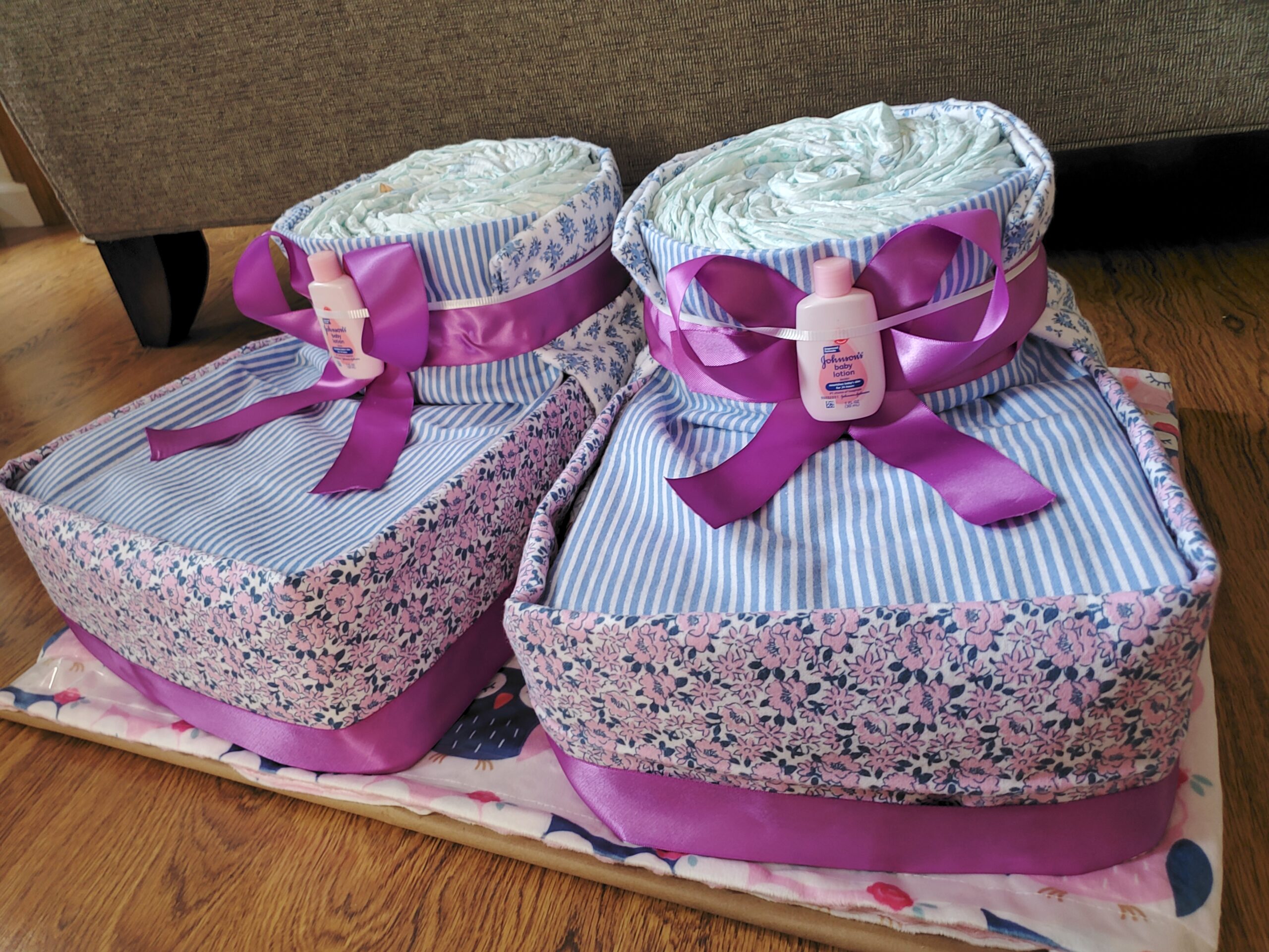 Diaper Cakes – A great baby shower gift!