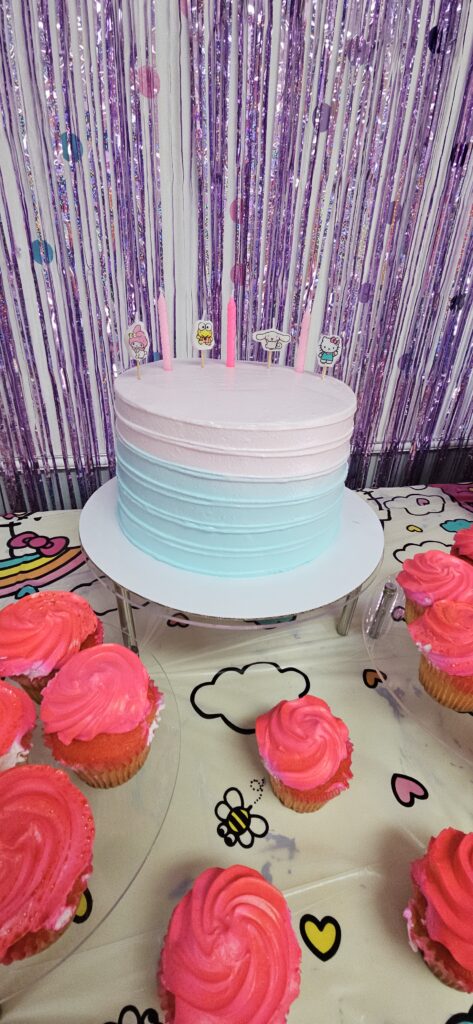 Bizzy Liddle Dee - Hello Kitty Cake with Candles