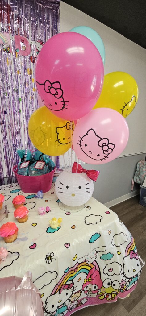 Bizzy Liddle Dee - Hello Kitty Balloons